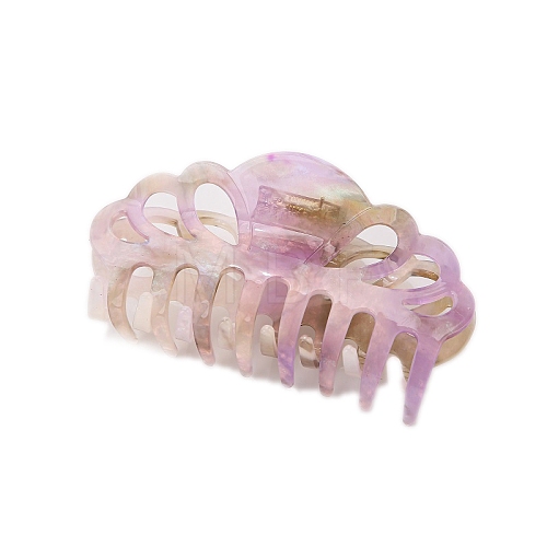 Cellulose Acetate Claw Hair Clips PW-WGBBB11-01-1