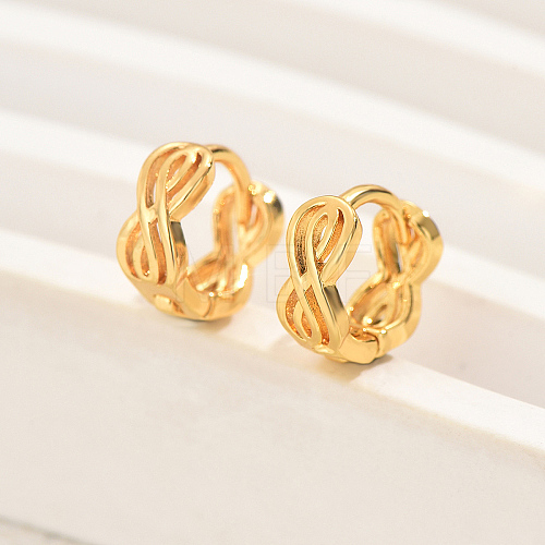 Elegant Classic Fashionable Brass Earrings for Women BG3204-1