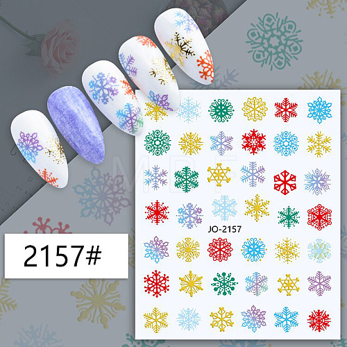 Christmas Theme Nail Art Stickers MRMJ-N033-2157-1