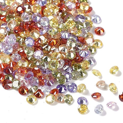 Cubic Zirconia Cabochons ZIRC-M002-3mm-1