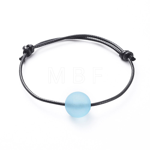 Adjustable Waxed Polyester Cord Bracelets BJEW-JB04682-03-1