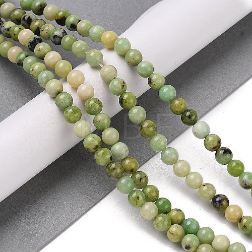 Natural Serpentine Bead Strands G-N166-6-1-1