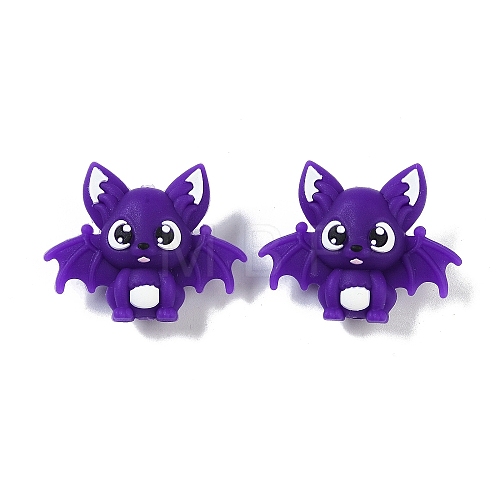 Halloween Theme Silicone Focal Beads SIL-M005-05D-1