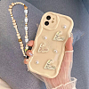 SUPERFINDINGS 1 Set ABS Plastic Imitation Pearl & Wood & Polymer Clay Beaded Mobile Straps HJEW-FH0001-54-8