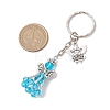 Glass Beaded Keychains KEYC-MZ00031-05-3