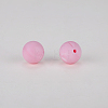 Round Silicone Focal Beads SI-JX0046A-56-2