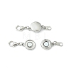 Alloy Magnetic Clasps FIND-YW0002-09P-2