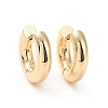 Ion Plating(IP) Brass Thick Hoop Earrings for Women EJEW-A083-03G-1