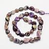 Natural Charoite Bead Strands G-L459-02-2