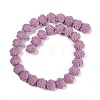 Synthetic Coral Dyed Carved Beads Strands CORA-K009-05A-3