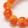 Two Tone Natural Jade Bead Strands G-R165-10mm-02-1