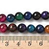 Natural Tiger Eye Beads Strands X-G-G101-8mm-6-6