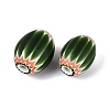 Handmade Millefiori Glass Barrel Beads LA-N002-23D-2