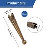 12Pcs Zinc Alloy Cord End FIND-CA0011-78AB-2