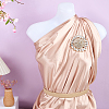 Brass Rhinestone Applique DIY-FG0009-88A-4