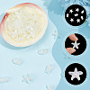 200Pcs 2 Styles Electroplate Transparent Acrylic Beads MACR-SP0002-29-6