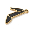 304 Stainless Steel Enamel Pendants STAS-I359-02G-03B-2