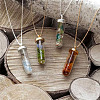 Craftdady DIY Wishing Bottle Pendant Making Kits DIY-CD0001-23-14