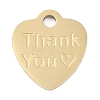 304 Stainless Steel Charms STAS-I325-136H-G-1