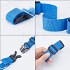   4Pcs 4 Style Nylon Adjustable Add-A-Bag Luggage Strap & Polyester Luggage Straps FIND-PH0007-06-WH-6