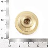 Texture Theme Roung Brass Stamp Head AJEW-M036-06N-G-4