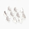 Brass Stud Earring Findings LS-KK-P160-06P-NF-1