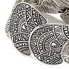 Bohemia Style Alloy Half Round Beaded Stretch Bracelets for Women BJEW-H327-04AS-4