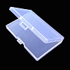 Transparent Plastic Storage Box CON-WH0070-13A-2