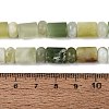 Natural Xiuyan Jade Beads Strands G-Q616-09E-02-5