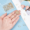 60Pcs 304 Stainless Steel Leverback Earring Findings STAS-SC0004-61-3