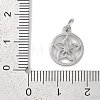 304 Stainless Steel Charms STAS-R135-11P-3