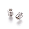 Non-Tarnish 202 Stainless Steel Beads X-STAS-F205-08P-2