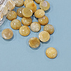 Natural Topaz Jade Cabochons X-G-P393-R35-12mm-1