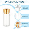   20Pcs Glass Empty Refillable Bottle AJEW-PH0011-43-4