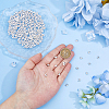400Pcs Brass Crimp Beads Covers KK-DC0004-78S-3