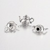 Tibetan Style Alloy Charms TIBEP-0802-S-LF-2