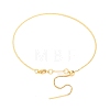 Brass Slider Adjustable Bracelet Making KK-P302-01G-4