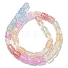 Transparent Crackle Glass Beads Strands GLAA-NH0001-04A-2