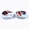 Handmade Porcelain Beads PORC-S498-34D-2