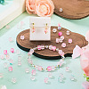 60Pcs Transparent Acrylic Beads OACR-TA0004-88E-7
