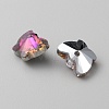 Facted Glass Pendants GLAA-WH0031-59A-05-2