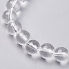 Natural Quartz Crystal Stretch Bracelets X-G-N0268-02-2