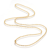 304 Stainless Steel Ball Chain Necklace LS-MAK-R012-01G-2