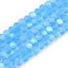Transparent Glass Beads Strands LS-EGLA-A044-T3mm-MB08-1