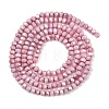 Electroplate Rondelle Glass Beads Strands GL-T021-2x2.5mm-17-24-2