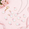 50Pcs Alloy Enamel Pendants ENAM-GA0001-23-4