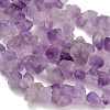 Raw Rough Natural Druzy Amethyst Beads Strands GG-CBAC61B-A01-01-3