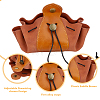 Imitation Leather Drawstring Change Purse AJEW-FH0003-30-3
