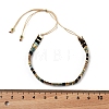 Vintage Ethnic Style Adjustable Glass Tila Beaded Handmade Slider Bracelets for Women ZN9527-1-3
