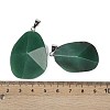 Natural Green Aventurine Pendants G-C140-06B-3